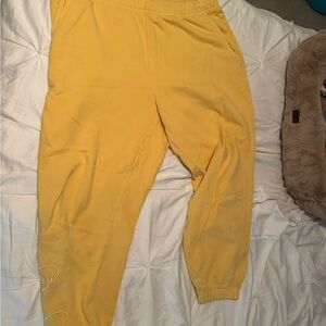 Official Disney Yellow Sweatpants